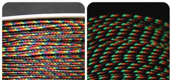 (image for) DarkStripesBlacklightMicroParacord